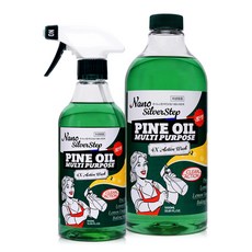 은나노스텝 시즌4 파인오일 다목적 세정제 2종 세트 독일 더마 테스트 엑설런트 등급 비건인증제품, 1세트, 1500ml