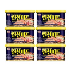 롯데 런천미트 200gX6캔 기획 반찬 간편한 캔 통조림 캠핑 햄 소시지, 1.2kg, 1개