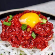 당일작업 한우 암소 1등급 육회 200g+소스포함, 200g, 1개