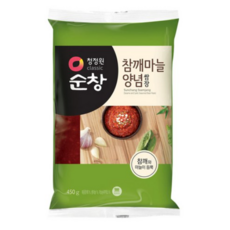 청정원 순창 참깨마늘 양념쌈장 파우치, 450g, 1개