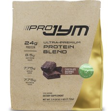 JymSupplementScience Pro Jym超優質蛋白質混合 巧克力布朗尼口味, 1個, 1.76kg