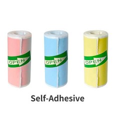 미니 감열지 롤 카메라 인화지 사진 인쇄, 1개, 3Roll Color Sticker