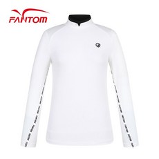 팬텀 여성 기능성 로고 테잎 긴팔 이너 티셔츠
