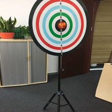 대형 다트판 스탠드형 기계 행사부스 다트 자석 펜션, 1개, 벽걸이 자석 80cm+다트 5개