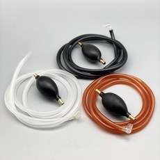 다도용품 다반 차판 배수관 실리콘호스 퇴수용 티트레이 부품 배수파이프 투명 2m 1개, 블랙 2m * 1개