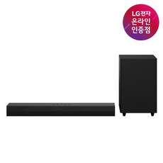 (LG전자) 사운드바 2.1ch 140W AI 사운드 (S30A), 블랙, S30A