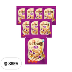 아이배냇 꼬마 칼슘 한입 하이롤 과자 50g, 88개, 자색고구마