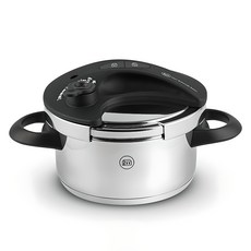 Carl Schmidt Sohn 德國卡爾 電磁爐適用3層底壓力電飯鍋 6人用, 3L, 黑色, 1個