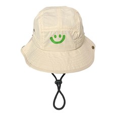 아동 스마일 사파리 여름 썬햇 모자 (48-52cm)