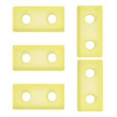 전기 수리 및 설치와 호환되는 단열 패드 전기 안전 패드 내구성 스페이서 5개, Yellow, Style 40