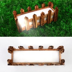 썸데이몰 조화 화분 패턴 화분, 화이트 - 소