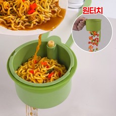 루아나 원터치 분리식 싱크대 음식물 물빠짐 거름망, 1개, 그린