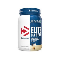 다이마타이즈 엘리트 카제인 단백질 파우더 초콜릿 100% 미셀라 카제인 25g 단백질 5.4g BCAA 2.3g 류신 밤새 근육 을 위한 느린 흡수력 4파운드(50인분, 1.8kg, 1개