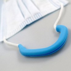 마스크 귀보호 가드 실리콘 편안한 부드러운 6쌍, 핑크 6쌍