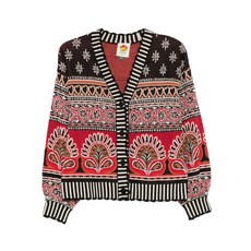 팜리오 패턴 가디건