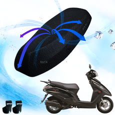 당일발송 CNB 오토바이쿨시트XL VF100 쿨커버 메쉬 안장 시트카바 여름용품, 1개, .