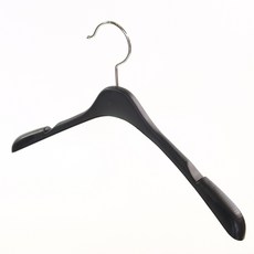 반디 심플스타일 정장 나시 셔츠 브라우스 여성용 옷걸이, 블랙, 20개