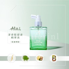 【3Q髮品】 HML淨育髮豐滋養液 HMC頭皮水 滋養髮根 人參頭皮養髮液, 1個, 110ml