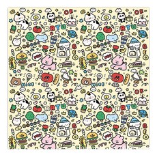 裹貓布包貓布貓咪剪指甲固定包防抓防咬自粘寵物洗澡貓包貓袋代發, 1個, 塗鴉款