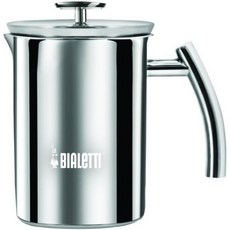 Bialetti 비알레티 카푸치나토레 퍼펙트 크림 식기세척기 사용 가능 330ml 스테인리스 스틸, Stainless Steel, Single