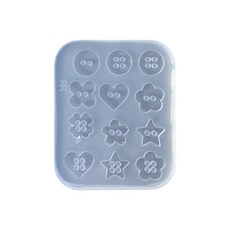 청소하게 쉬운 실리콘 퐁당 형 단추 시리즈 다기능 초콜렛 형, 스타일 3