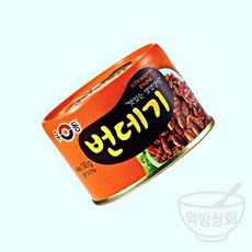 먹방상회 번데기 통조림 130그램 간편 간식 간편식 x6EA