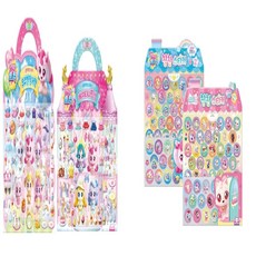 ((NEW인기특가))슈팅스타캐치티니핑_입체가방스티커_2종+슈팅스타티니핑_위시캣_칭찬스티커2종(총4개세트상품)