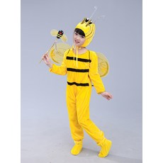 DIU 兒童演出服裝小蜜蜂舞蹈服幼稚園寶寶兒童卡通動物裝表演服裝