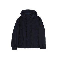 보스 블루 후드 재킷