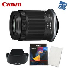 [캐논정품] 렌즈 RF-S 18-150mm F3.5-6.3 IS STM+호환용 후드+MCUV필터+포켓융 /ED