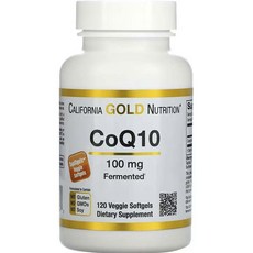 California Gold Nutrition 輔酶Q10 100毫克 California Gold Nutrition CoQ10 100mg, 1個, 120錠, 2kg