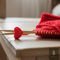 행운몰 뜨개 바늘 고정 5P 뜨개스토퍼, 블루