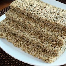 수제 조청 강정 깨강정 들깨 참깨 흑임자 / 참깨강정 300g