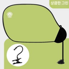 나뭇잎 캐노피 사무실 햇빛가리개 가림막 천장 에어컨바람