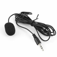 라온지니 클립형 유선 핀마이크 집게마이크 휴대마이크 클립마이크