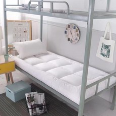 미용베드토퍼 침대 매트리스 피부관리 마사지 토퍼 패드 미용, 도톰한 입체 화이트, B. 흰색, A. 80x190cm