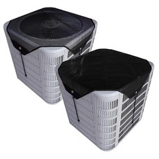Central Air Conditioner Covers for Outside 2 pcs Breathable AC Conditioning Condenser Compressor C, 36"