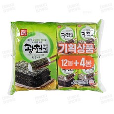 한성기업 광천김 도시락용 (4gx16봉) (실온), 64g, 1개