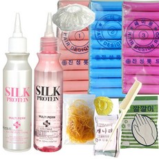 자브 실크 프로테인 멀티펌 셀프펌 파마도구셋트 120ml, 펌셋트(롯드1호2호3호), 1개