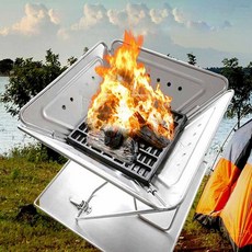 대목 캠핑 숯받침대 거치대, S