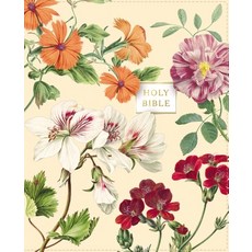 Nasb Artisan Collection Bible Leathersoft Almond Floral Red Letter Edition 1995 Text Comfort P... Imitation Leather, Zondervan