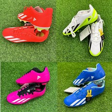 아디다스 키즈 축구화 주니어 어린이 유소년 축구화 끈없는 벨크로 찍찍이 축구화