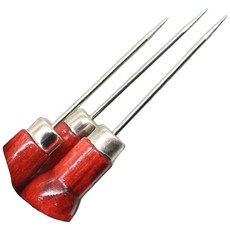 皮革定位工具錐子, 木色, 1個