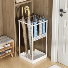 YF 업소용 가정용 우산 꽂이 인테리어 수납 사무실 식당 우산 대용량 거치대, 화이트, 1개