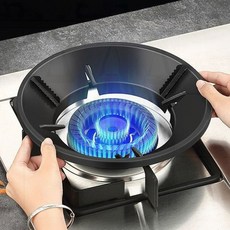 접이식 가스렌지 가림막 기름튐방지 주방 버너 안전 바람막이, 1개, 실버기본형