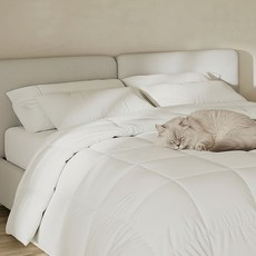 바스락 호텔 침구류 사각사각 하얀 이불 차렵이불 LKq_d5+4PBi