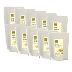 올가 유기농 생쌀가루, 350g, 10개