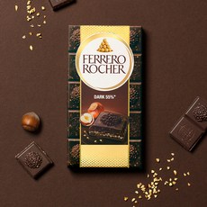 페레로로쉐 페레로 로쉐 다크 초콜릿 바, 90g, 3개