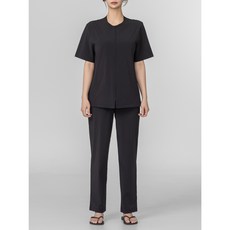 애견미용사가운 모닝 노카라자켓 상하세트