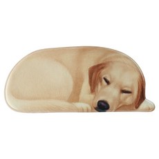 까마느 3D 강아지 고양이 방석 매트 바닥 욕실 주방 침실 베란다 현관 미끄럼방지 귀여운 다용도, O